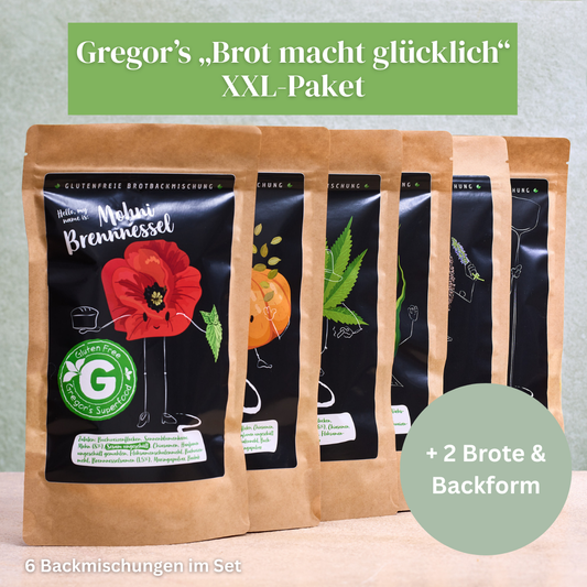 ⁠Gregor’s „Brot macht glücklich“ XXL-Paket