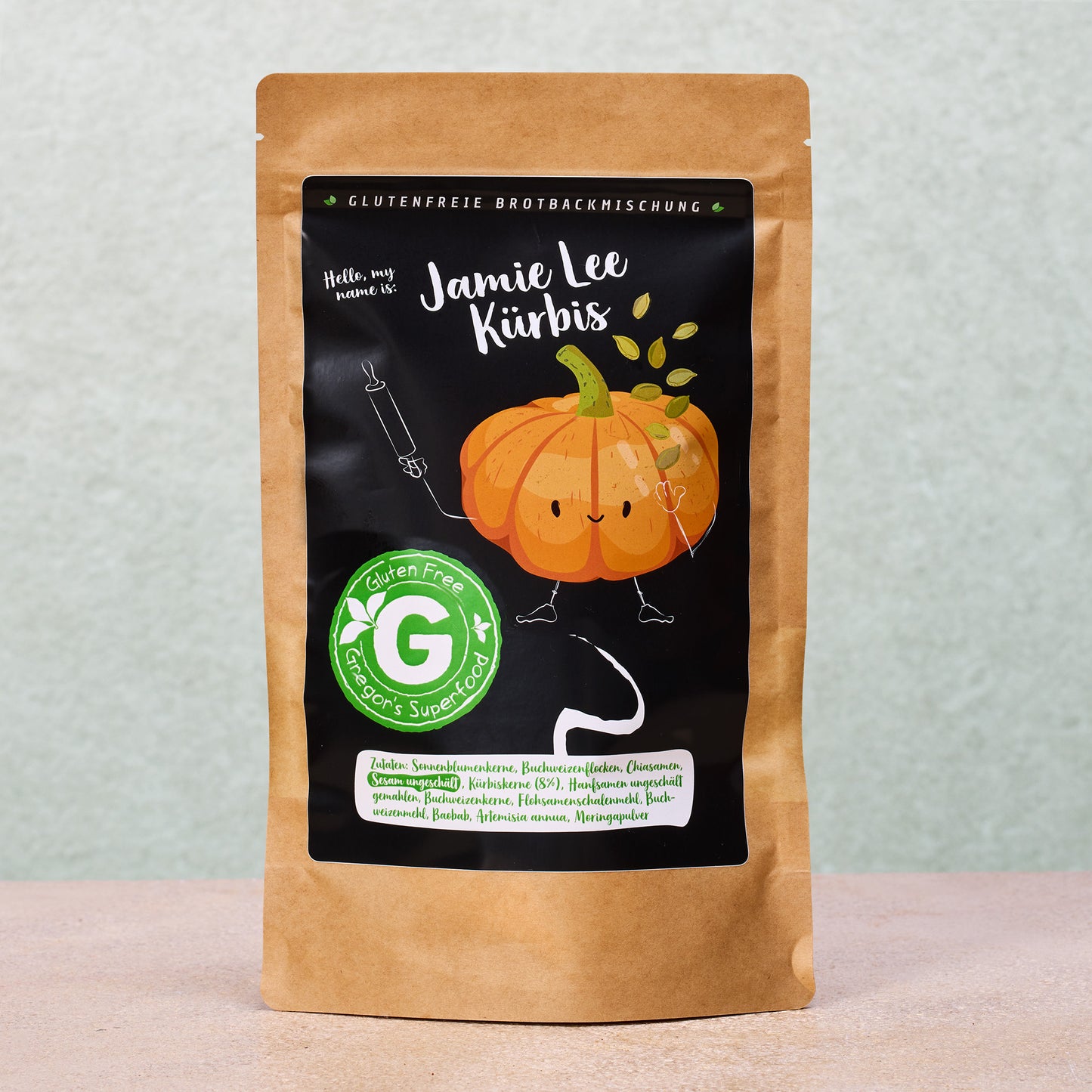 Jamie Lee Kürbis Brotbackmischung – für 2 Brote