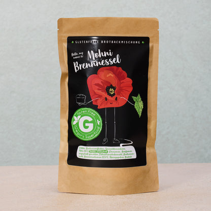 Mohni Brennnessel Brotbackmischung – für 2 Brote