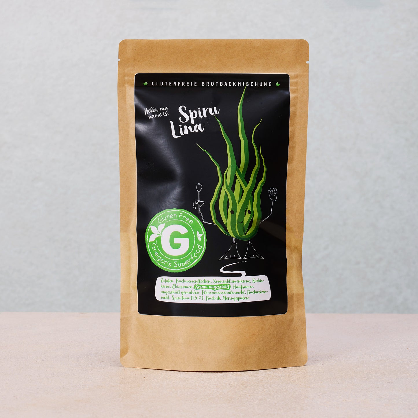 Spiru Lina Brotbackmischung – für 2 Brote